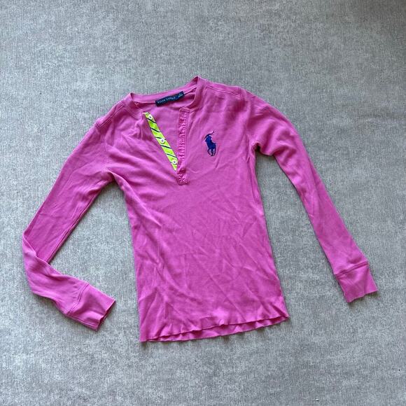 Ralph Lauren Tops - Pink Polo Ralph Lauren Long Sleeve Top